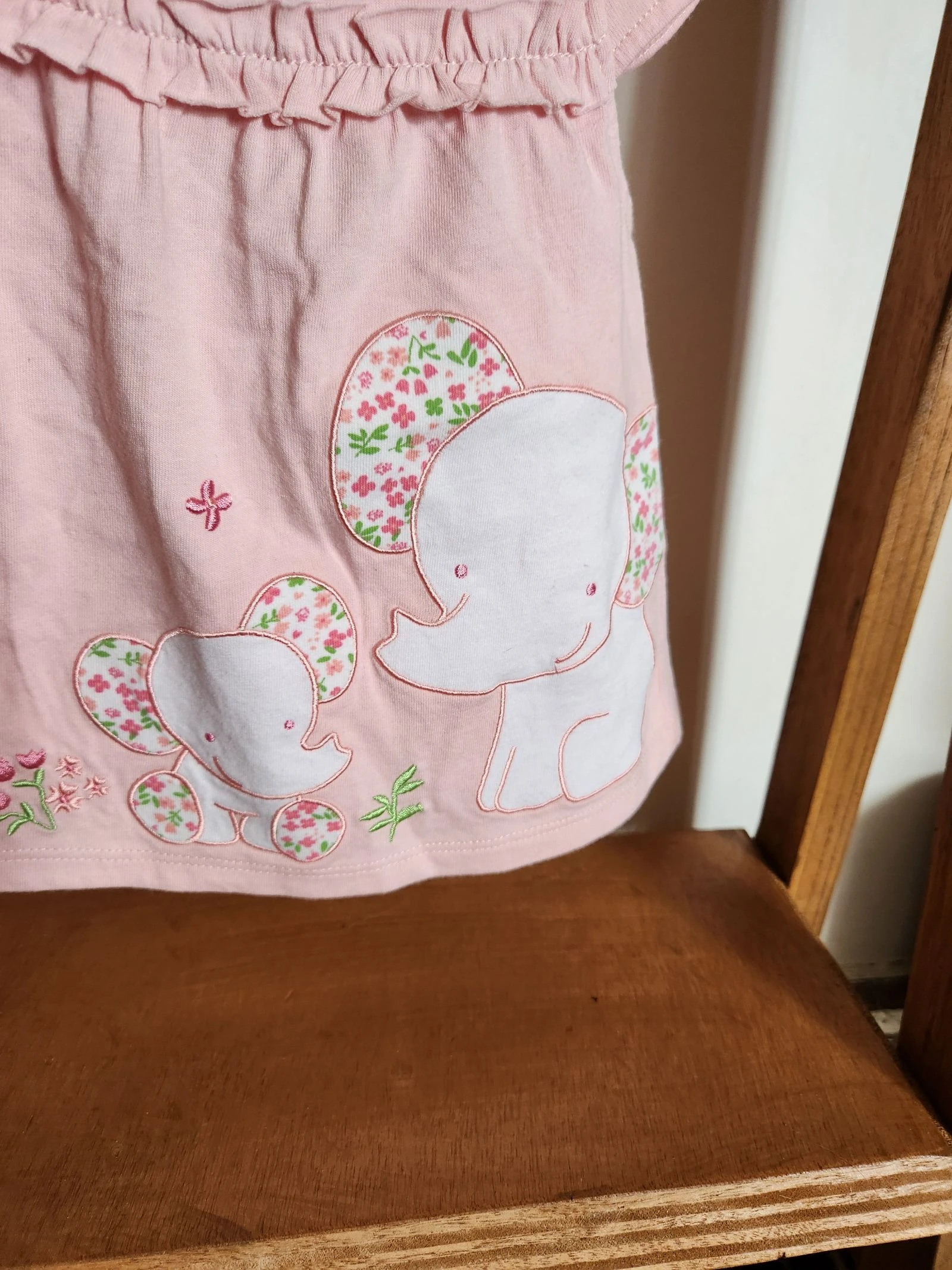 🐻 vestido con motivos de elefantes – photo 4